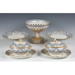 A pair of lidded tureens