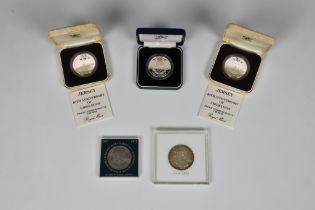 Numismatics interest - Silver coinage to include a United States Silver Eagle one dollar coin