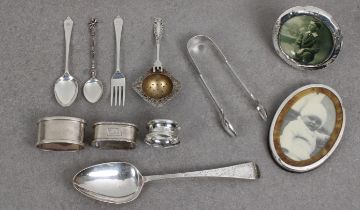 A collection of various silver