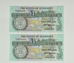 BRITISH BANKNOTES - The States of Guernsey - One Pounds (2)