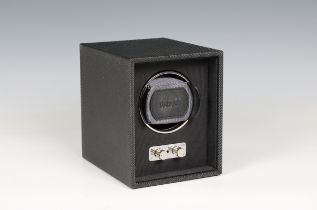 Dulwich Black Leather Single Watch Winder 71117