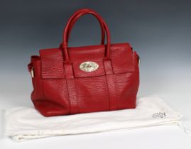 Mulberry - A red Bayswater handbag