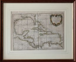 Carte Geo-Hydrographique du Golfe du Mexique et de ses Isles
