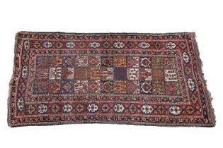 A Persian Bakhtiari garden panel rug