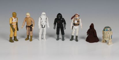 Star Wars Figures - 7 Vintage Figures, unboxed