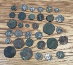 Numismatist interest (Ancient Coinage) - A collection of 85+ unidentified ancient coinage