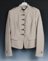 A ladies Burberry cotton beige jacket