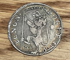 Numismatist interest - Vatican 1 lira da 20 bolognini 1779 coin