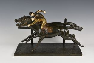 Maurice Guiraud Riviere (France, 1881-1947) - Equestrian sculpture