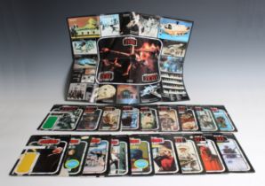 STARWARS Vintage original ROTJ and ESB card backs circa 1980s