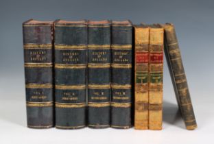 19th century bindings etc - large collection of mostly 19th century leather bound and half bound boo