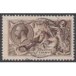 1913 2/6 Sepia Brown, Very fine used example with CDS SG 400