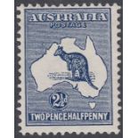 AUSTRALIA Stamps -1913 2½d Indigo SG 4 MOUNTED MINT.