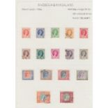 Stamps Rhodesia: Used collection of stamps and cov