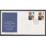 Stamps First Day Covers : 1981 Diana and Charles Wedding House of Commons CDS