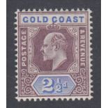 Stamps GOLD COAST-1906 2½d Dull Purple & Ultramari