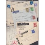 WWII postal history, small batch of covers