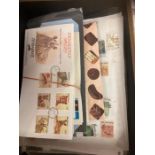 Mixed box of World and Commonwealth Stamps