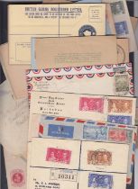 Postal History Barbados and Br Guiana, QV to QEII (35)
