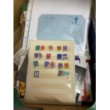 Box of Channel Islands covers and cards (100's)