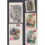 Boer War postal history, small selection of postcards and advertising cards