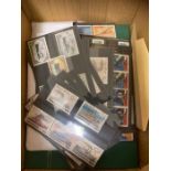 Stamps : Transport collection loose and in a stockbook (100's)