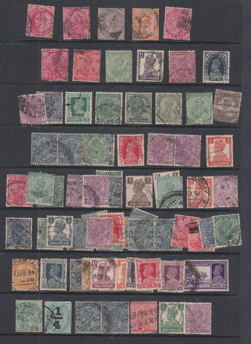 World stamps in plastic folder including CHINA, India, USA etc - Image 4 of 4