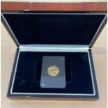 Coins : 1914 Gold Sovereign, slabbed in display box with cert