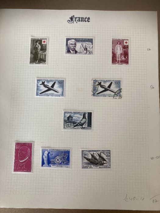 STAMPS FRANCE 1950s to 70s mint collection in a Frank Godden album - Image 2 of 5