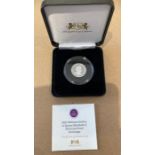 Coins : 2022 PLATINUM Proof Sovereign in display box and cert