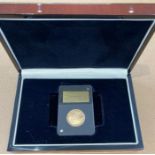 Coins : 2018 Gold Sovereign 100 years Remembrance slabbed and in display case with cert