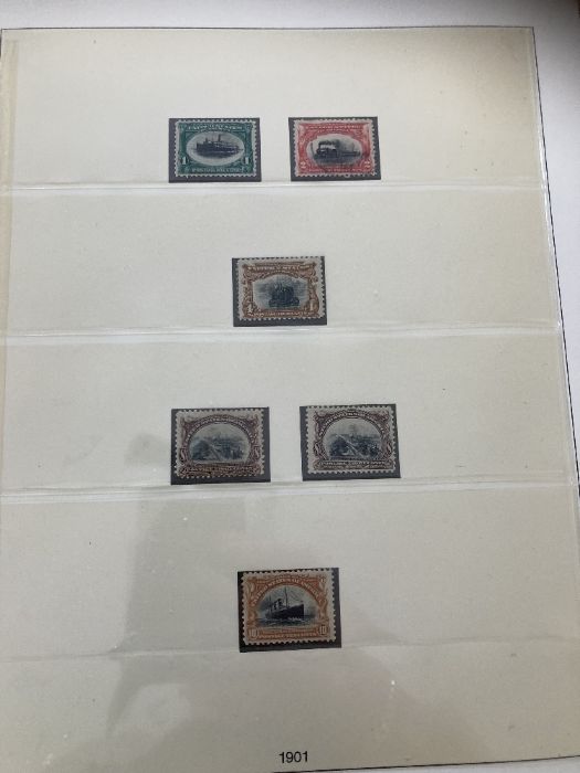 STAMPS USA Lindner hinge-less printed album with issues from 1850s to 1936 - Image 5 of 7