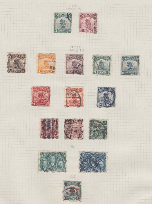 STAMPS CHINA Mint & used issues on 21 album pages ranging from 1890's to 1950's - Image 3 of 5