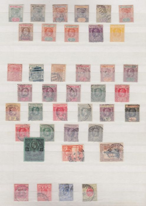 STAMPS : Commonwealth used accumulation in large blue stock book (est 1600 stamps) - Image 4 of 4