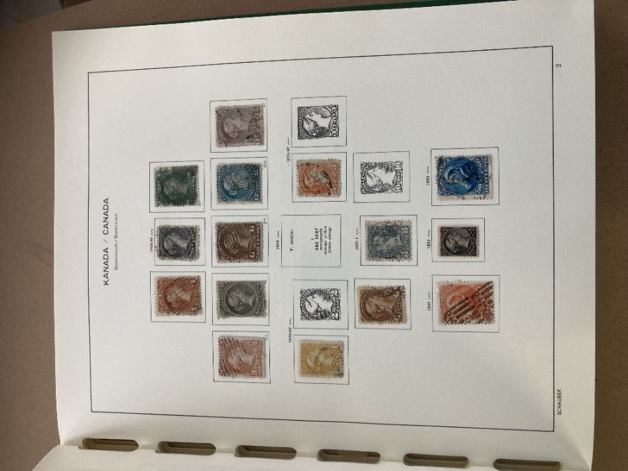 STAMPS CANADA, Collection in Schaubek album plus stock books - Image 5 of 5
