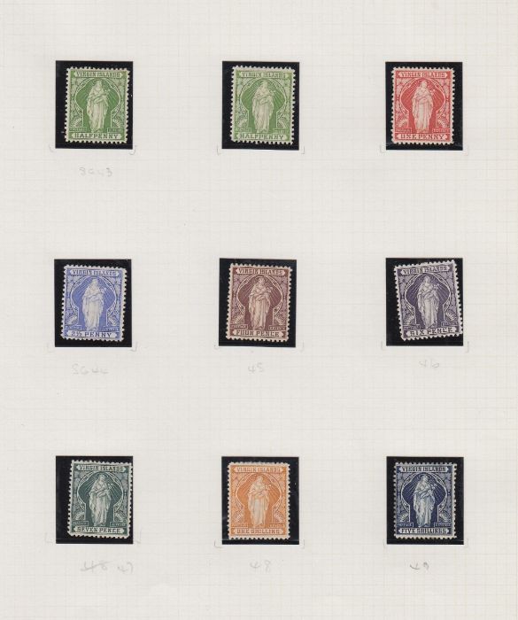 STAMPS BRITISH VIRGIN ISLANDS QV to QEII mint collection in an album - Image 3 of 5