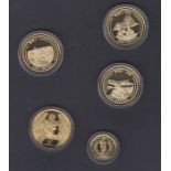 Coins : 2017 War to End all wars 9ct Gold commemorative coin set produced by London Mint