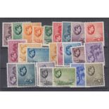 STAMPS SEYCHELLES 1938 mounted mint set to 2r 25c SG 135-148 Cat £518