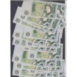 Jo Page £1 bank notes,