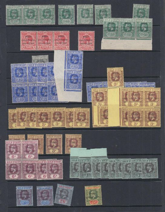 STAMPS TOGO 1915-20 mint & used GV overprinted issues