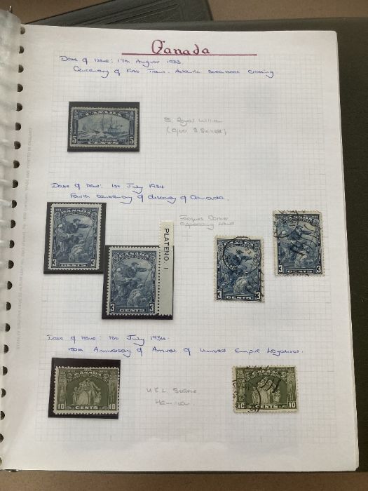 STAMPS CANADA, QV to early QEII mint and used collection in two albums, with some high values - Image 4 of 5