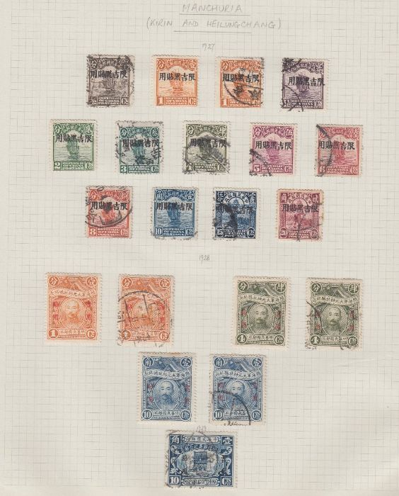 STAMPS CHINA Mint & used issues on 21 album pages ranging from 1890's to 1950's - Image 5 of 5