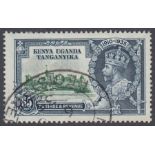 STAMPS : 1935 KUT 1935 Jubilee 65c value fine used with "Diagonal line by turret" SG126f