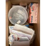 STAMPS : Large box of on and off paper (1000's) BUYER TO COLLECT