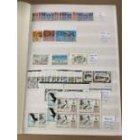 STAMPS : BRITISH COMMONWEALTH, stockbook with many complete sets