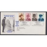 STAMPS : First Day Cover 1974 Churchill Oldham Off
