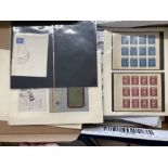 BRITISH COMMONWEALTH & FOREIGN, box with various on album & stock pages
