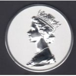MACHIN head sterling silver medal, issued in 2007
