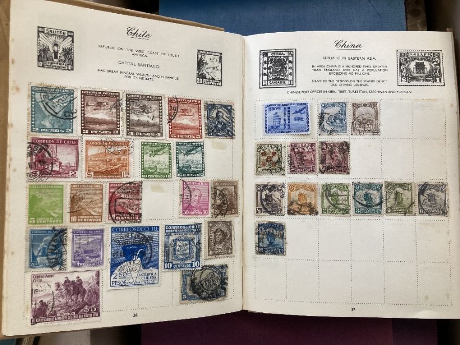 World stamps in various albums and small stock books - Image 2 of 5