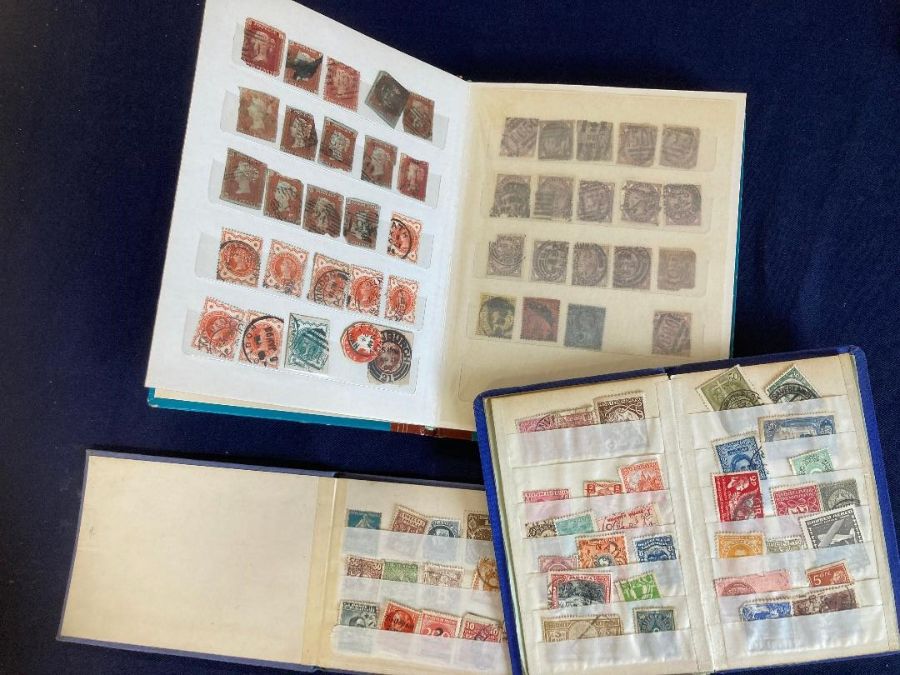 Three small stockbooks of old World stamps, including some China - Image 2 of 3